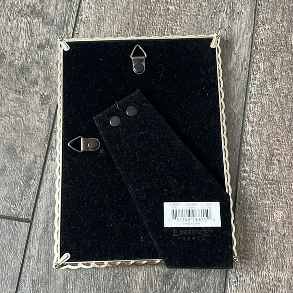 5 for $10 !!! Lawrence Frames Silver Metal Rope Picture Frame, 5 by 7- inch - Picture 2 of 4